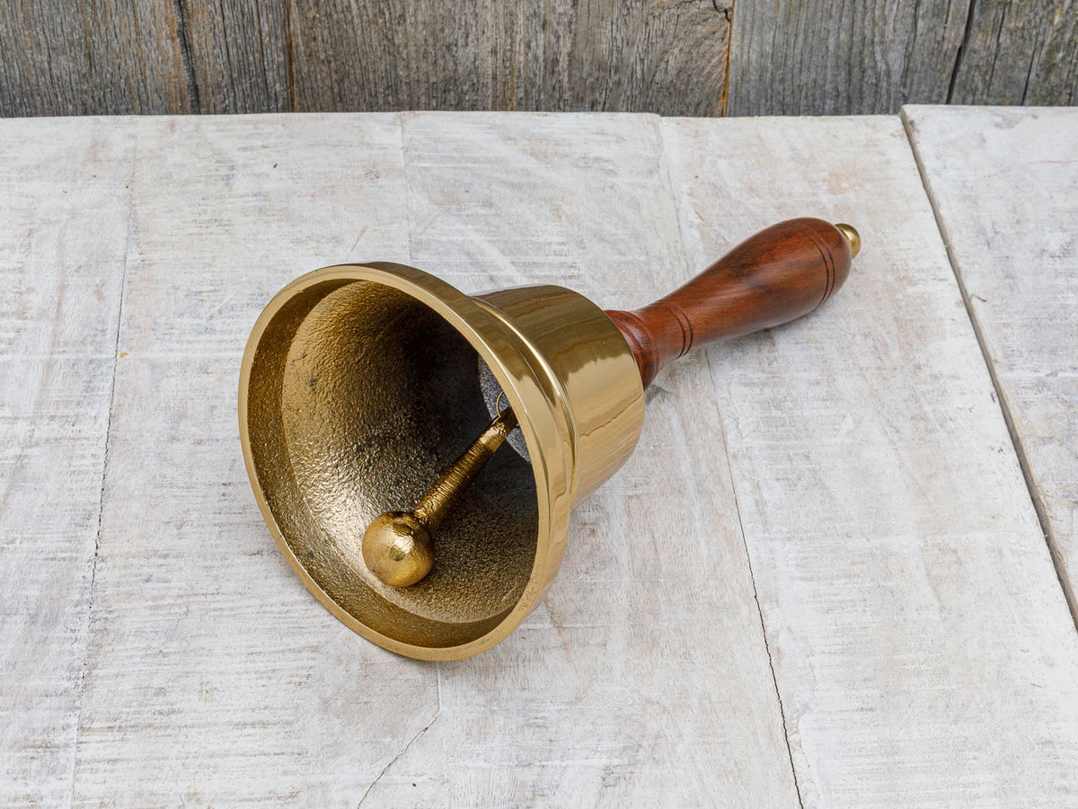 Handglocke mit Holzgriff 21cm