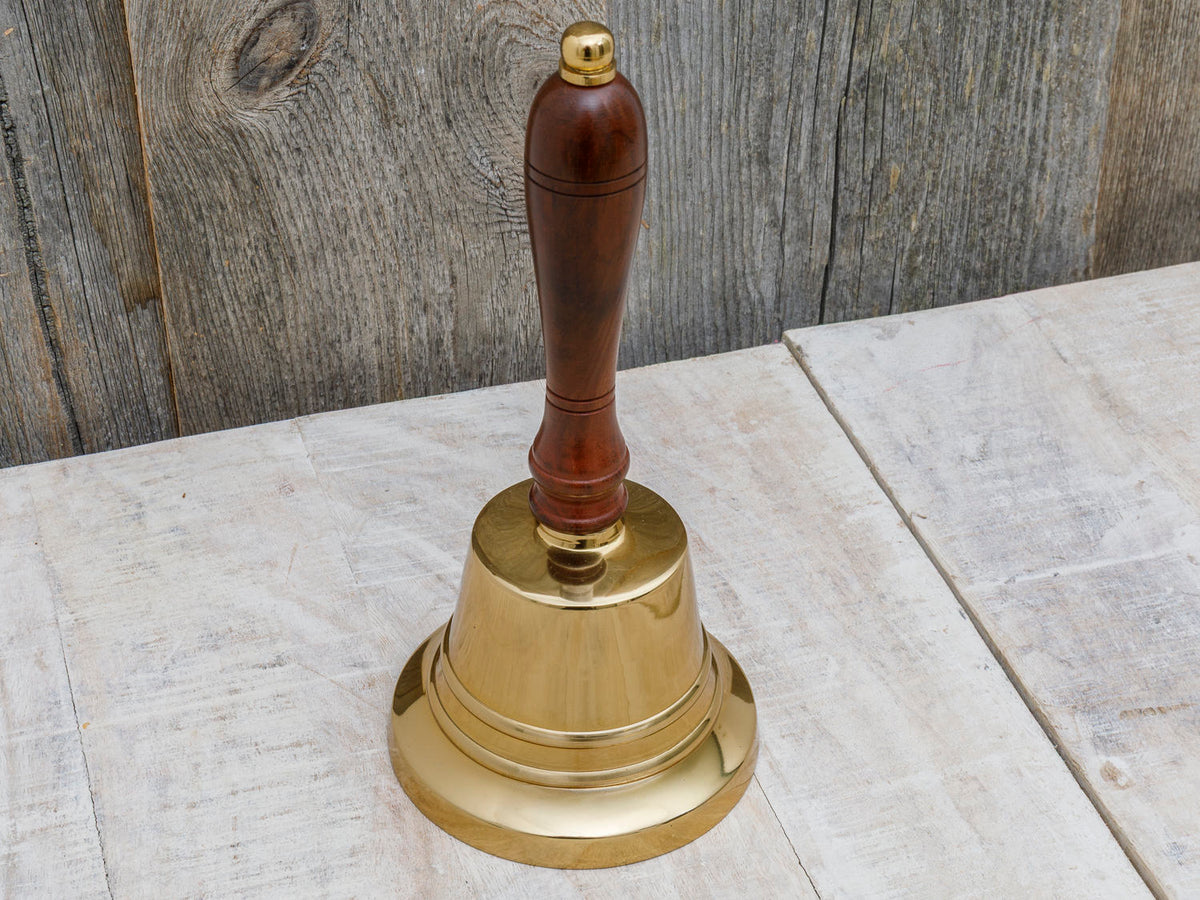 Handglocke mit Holzgriff 21cm