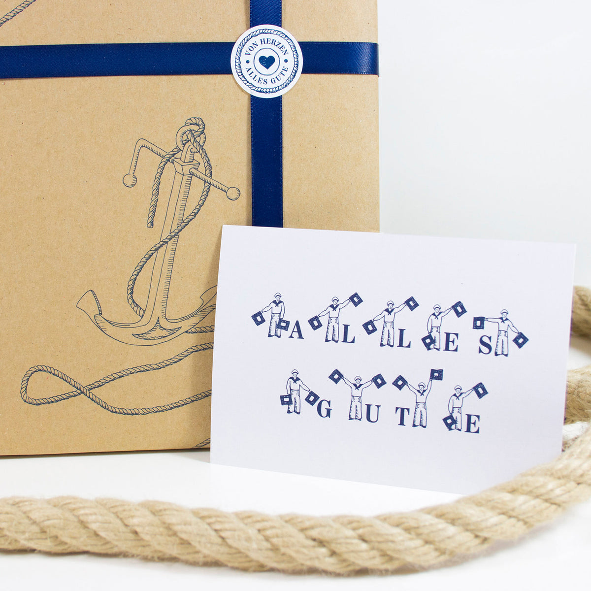 Postkarte Alles Gute
