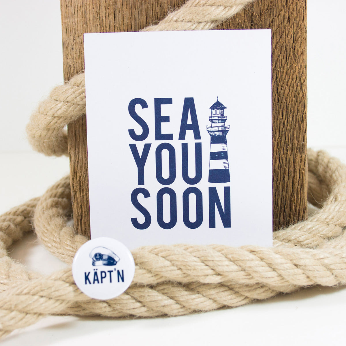 Postkarte See you soon