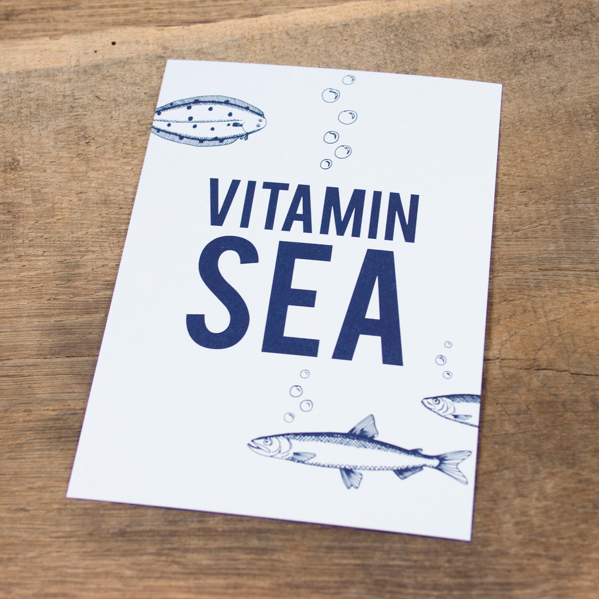 Postkarte Vitamin Sea