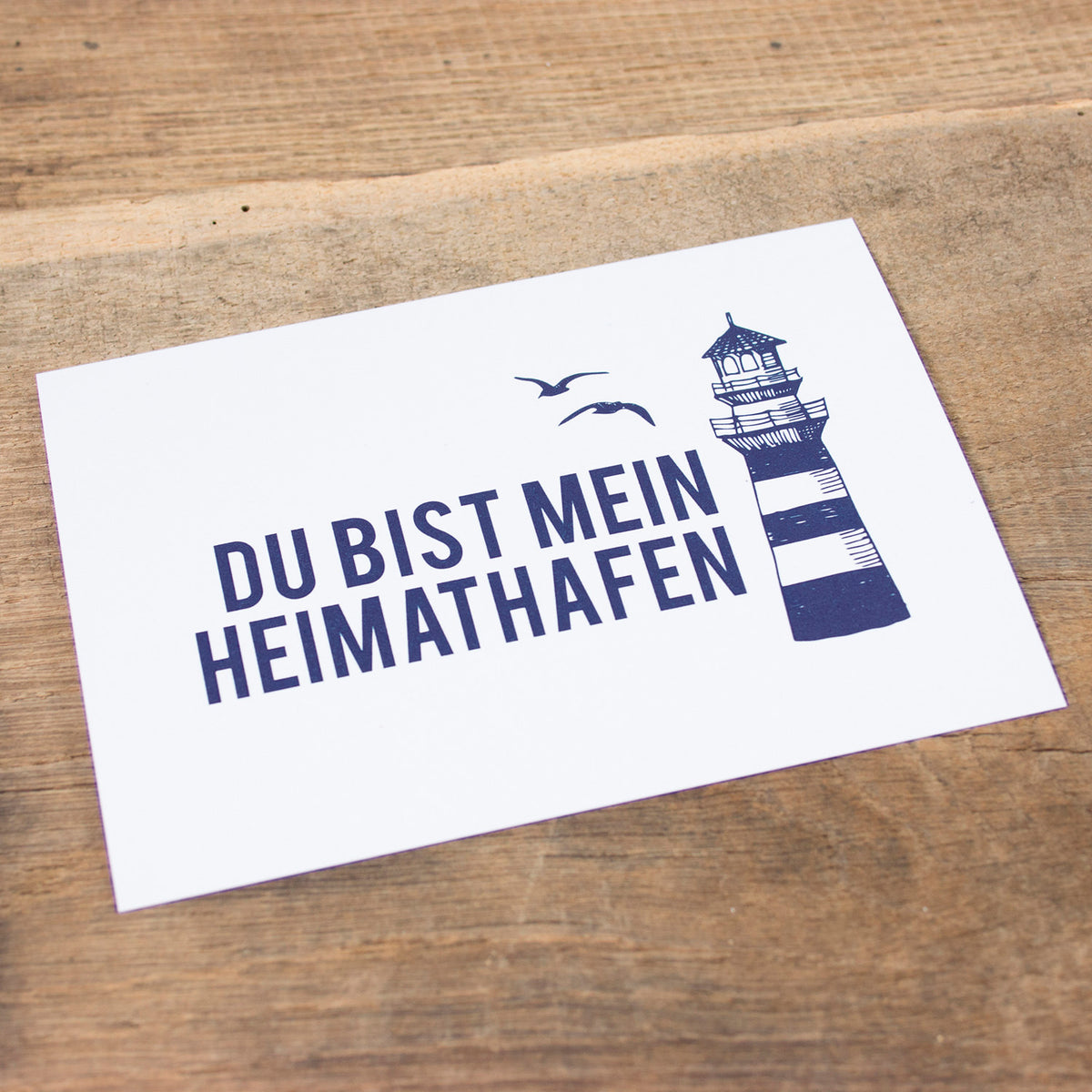 Postkarte Heimathafen