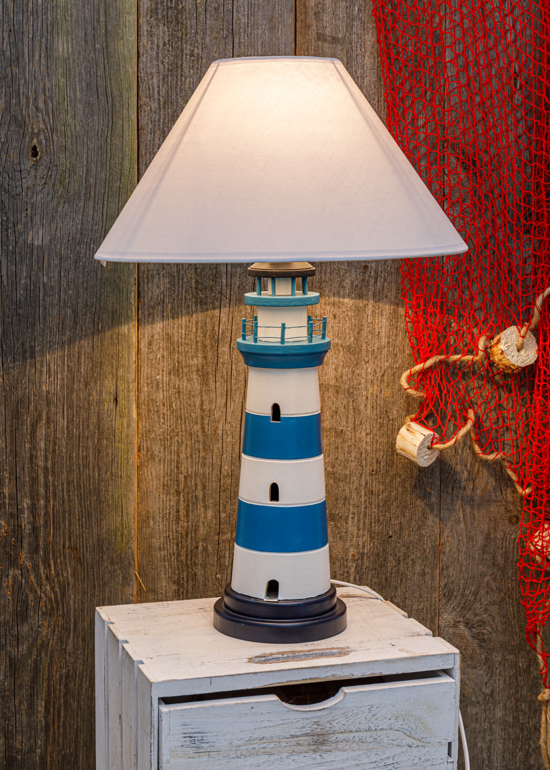 Leuchtturm Lampe