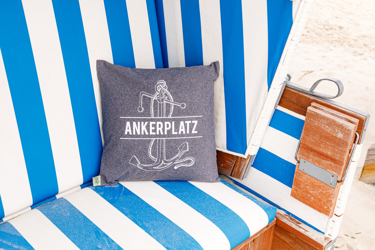 Kissenbezug Ankerplatz