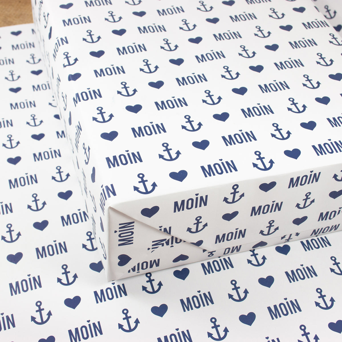 Geschenkpapier Moin
