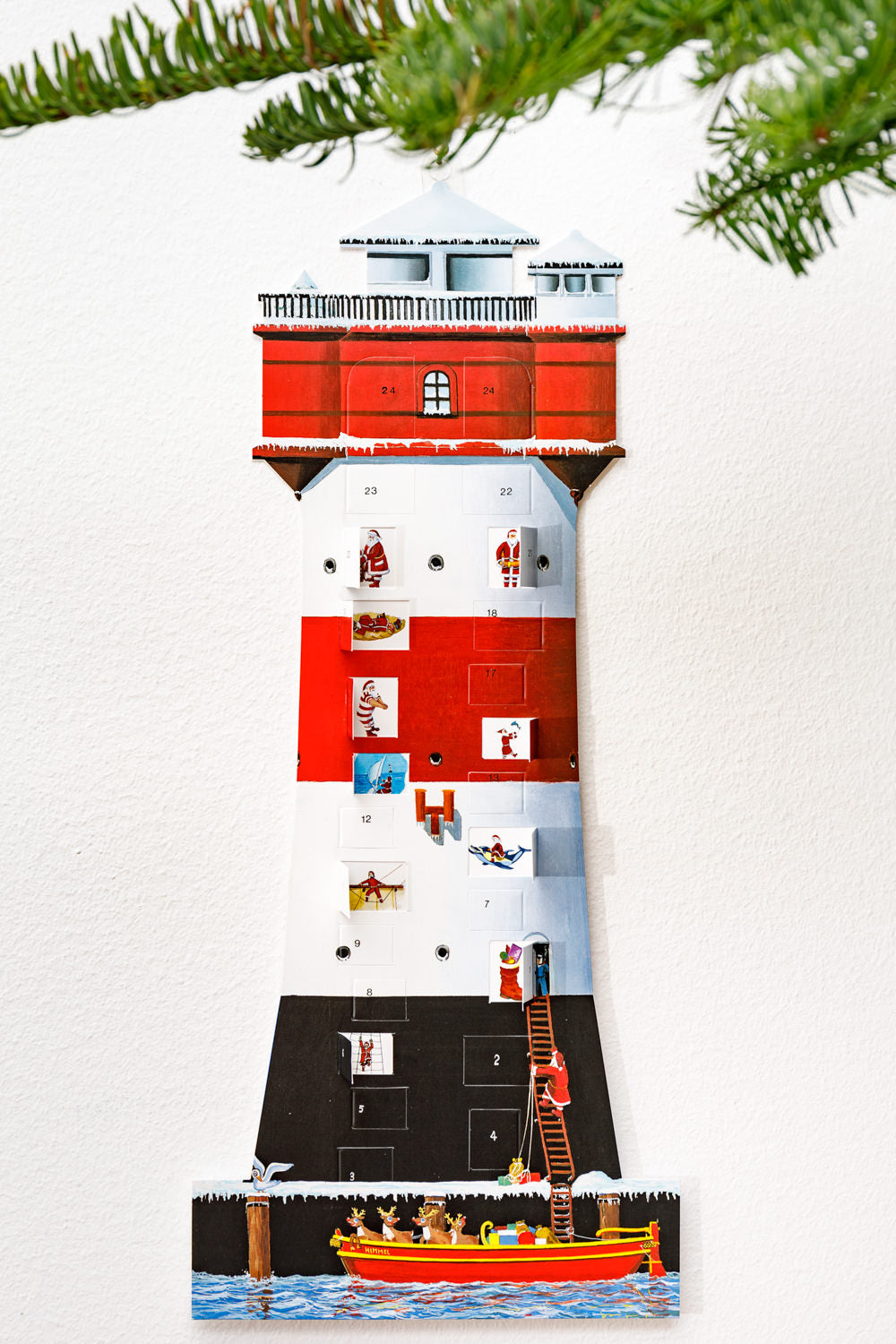 Adventskalender Leuchtturm Roter Sand
