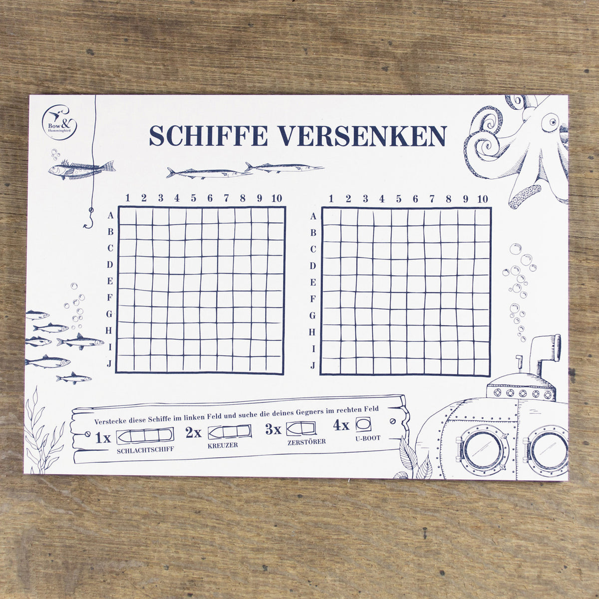 Schiffe versenken Block