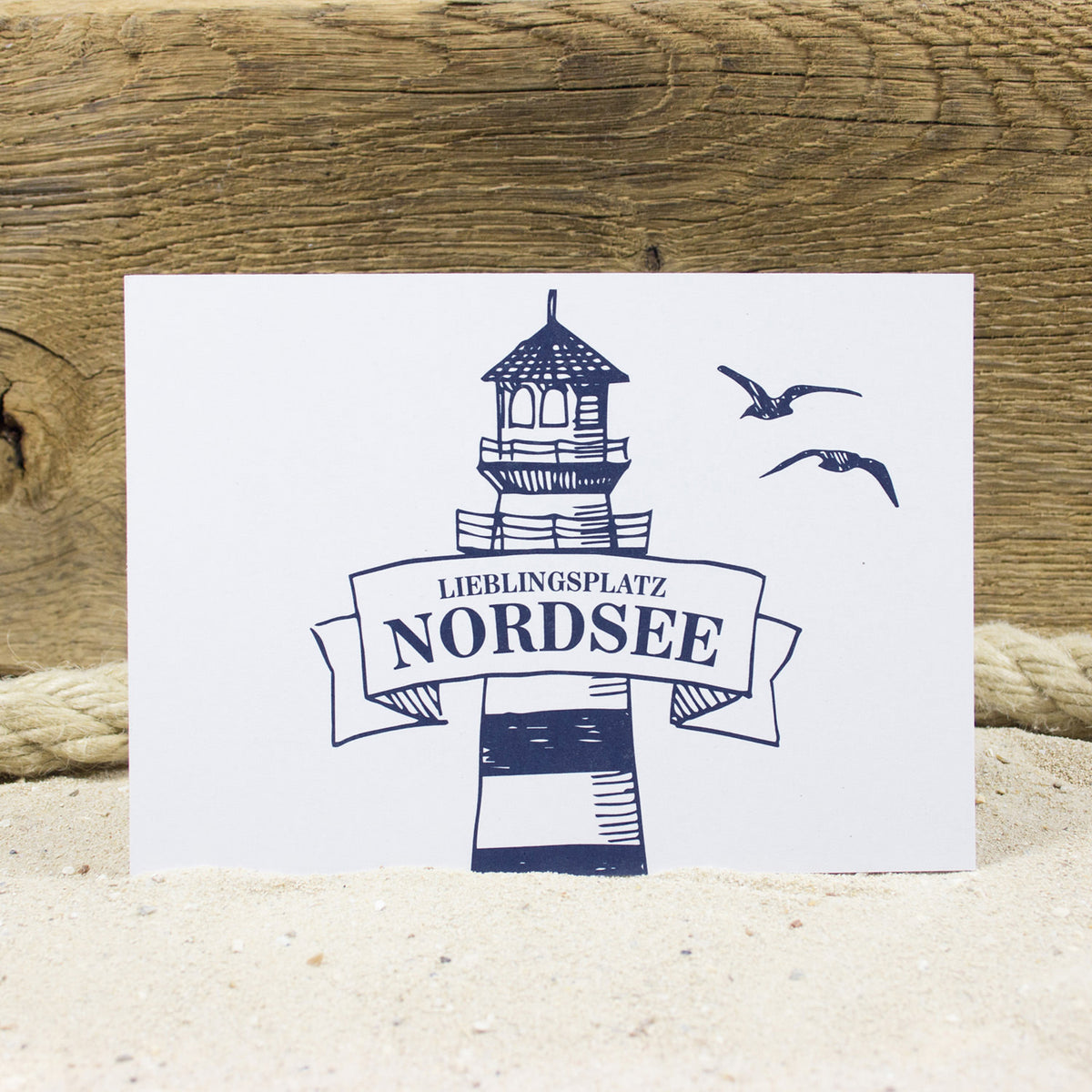 Postkarte Nordsee