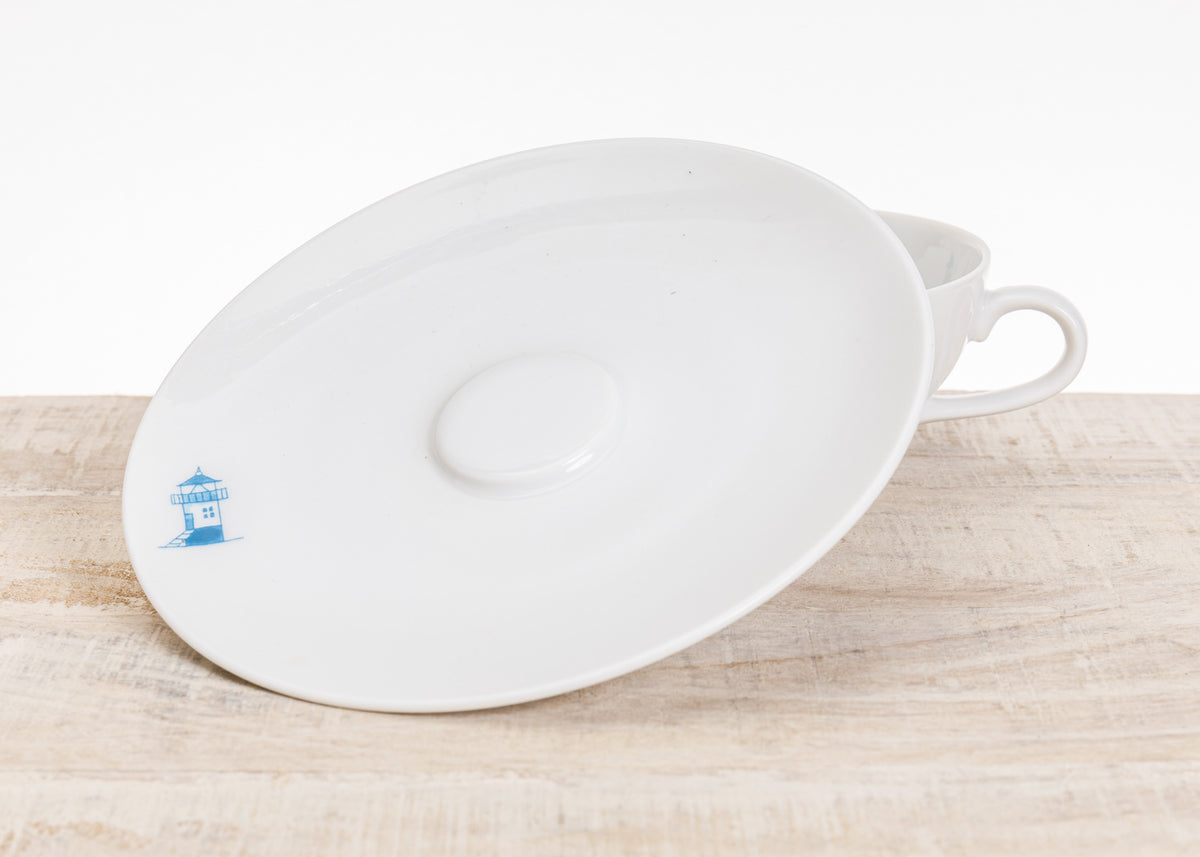 Teetasse Leuchtturm