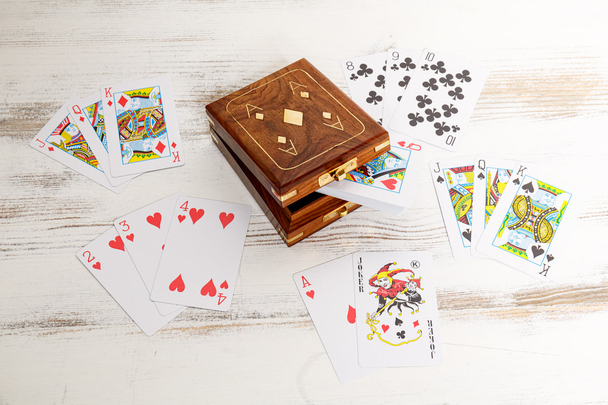 Spielkartenbox, Skatblatt