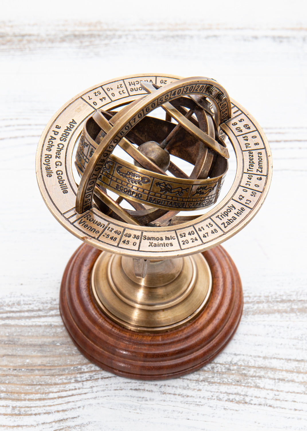 Kleine Armillarsphäre 9cm