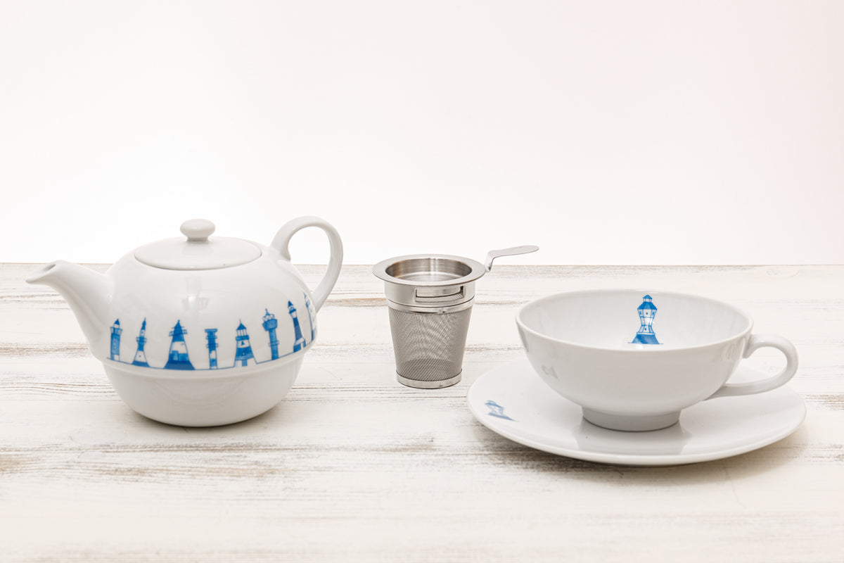 Tea for One Leuchtturm Porzellan