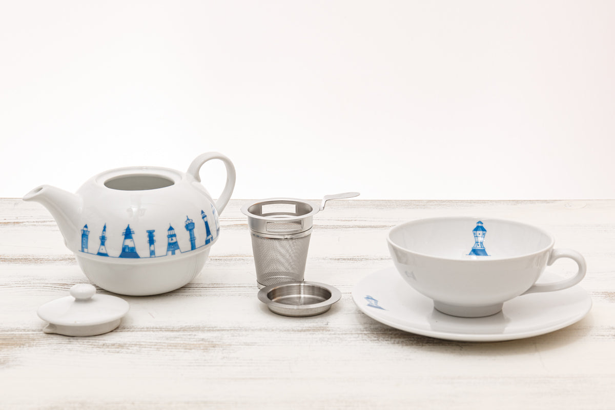 Tea for One Leuchtturm Porzellan