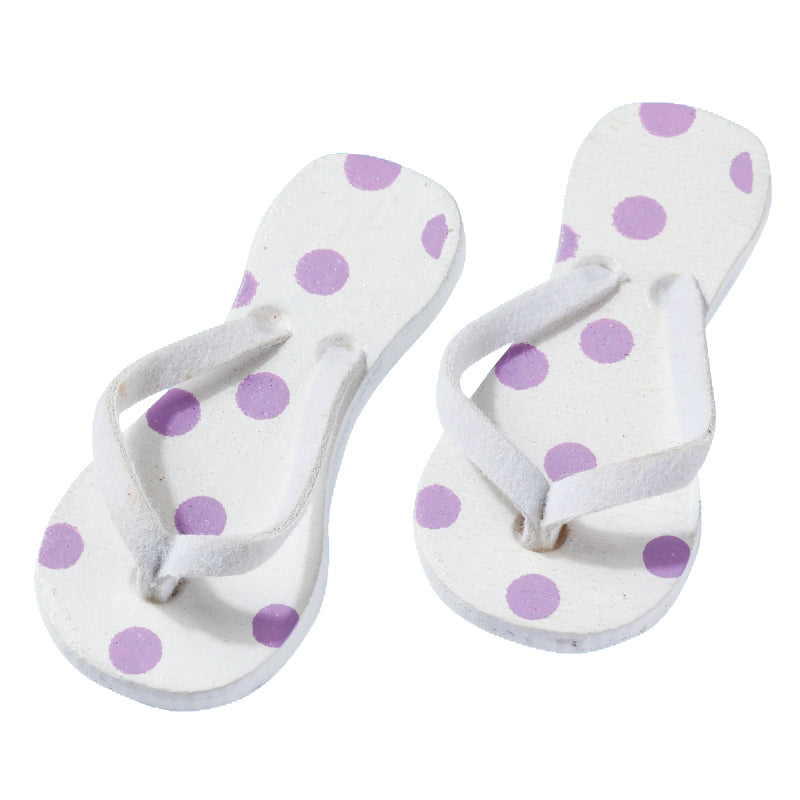 Deko Flip Flops gepunktet