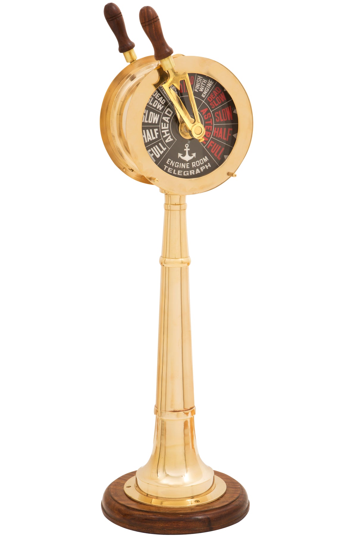 Maschinentelegraph Dekoration antik 65cm