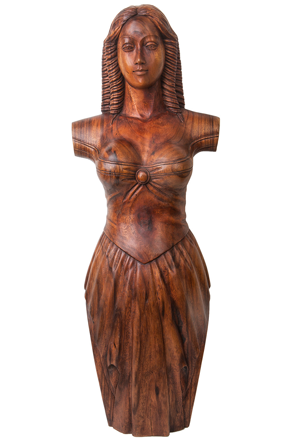 Holz Galionsfigur handgeschnitzt Sara
