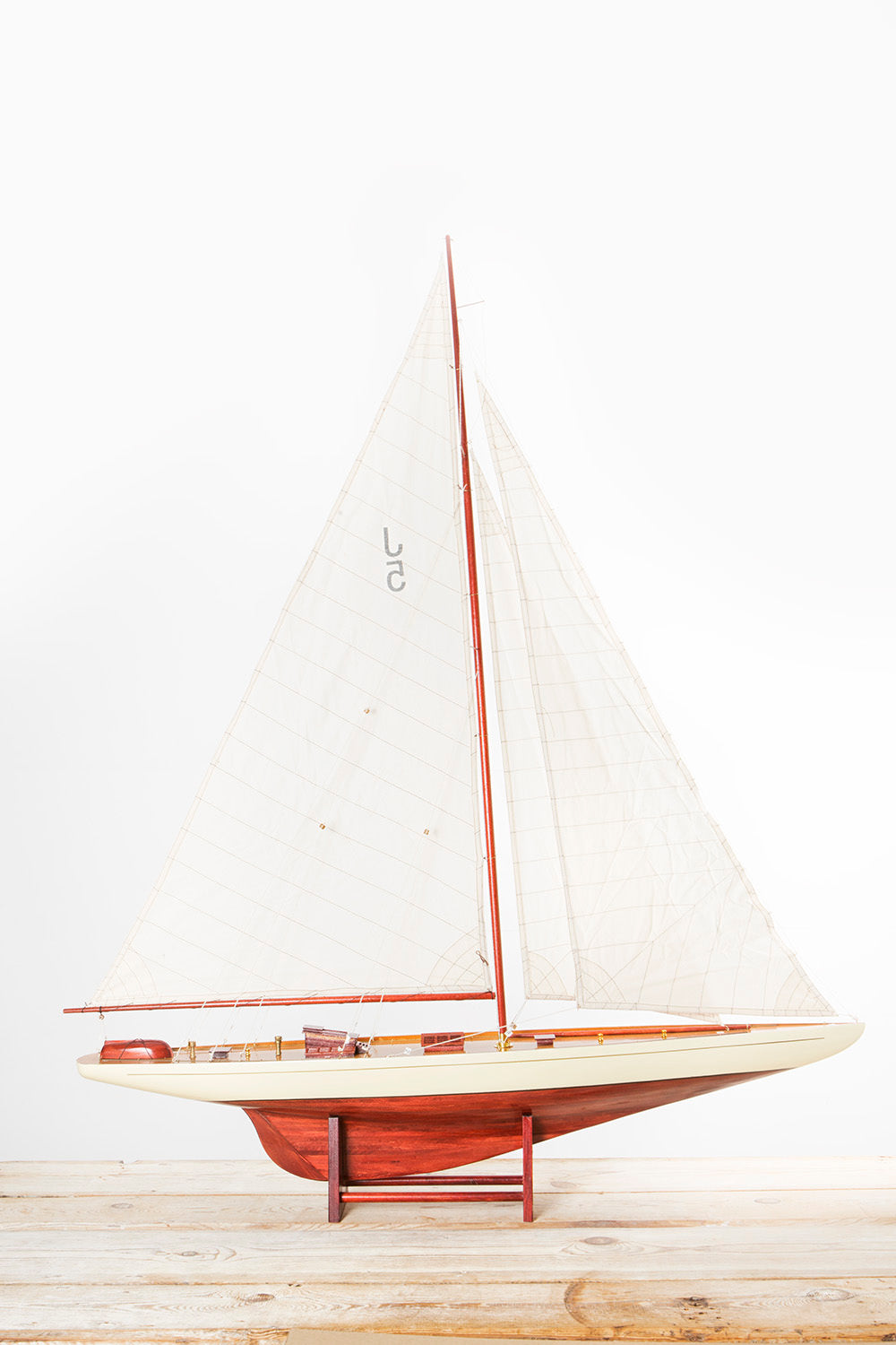 Schiffsmodell Segelschiff Holz Fertigmodell Rainbow