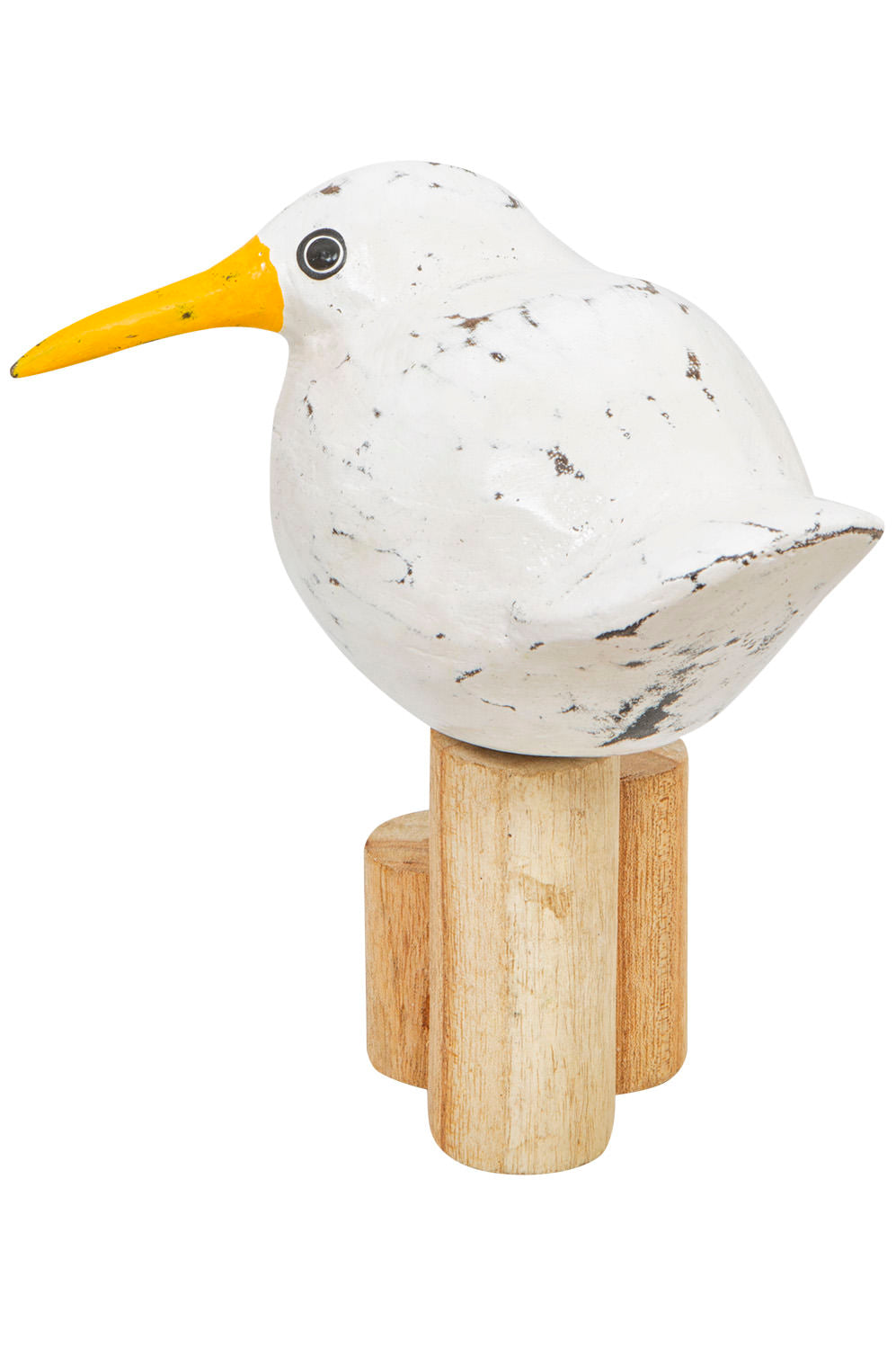 Möwe auf Poller 18cm