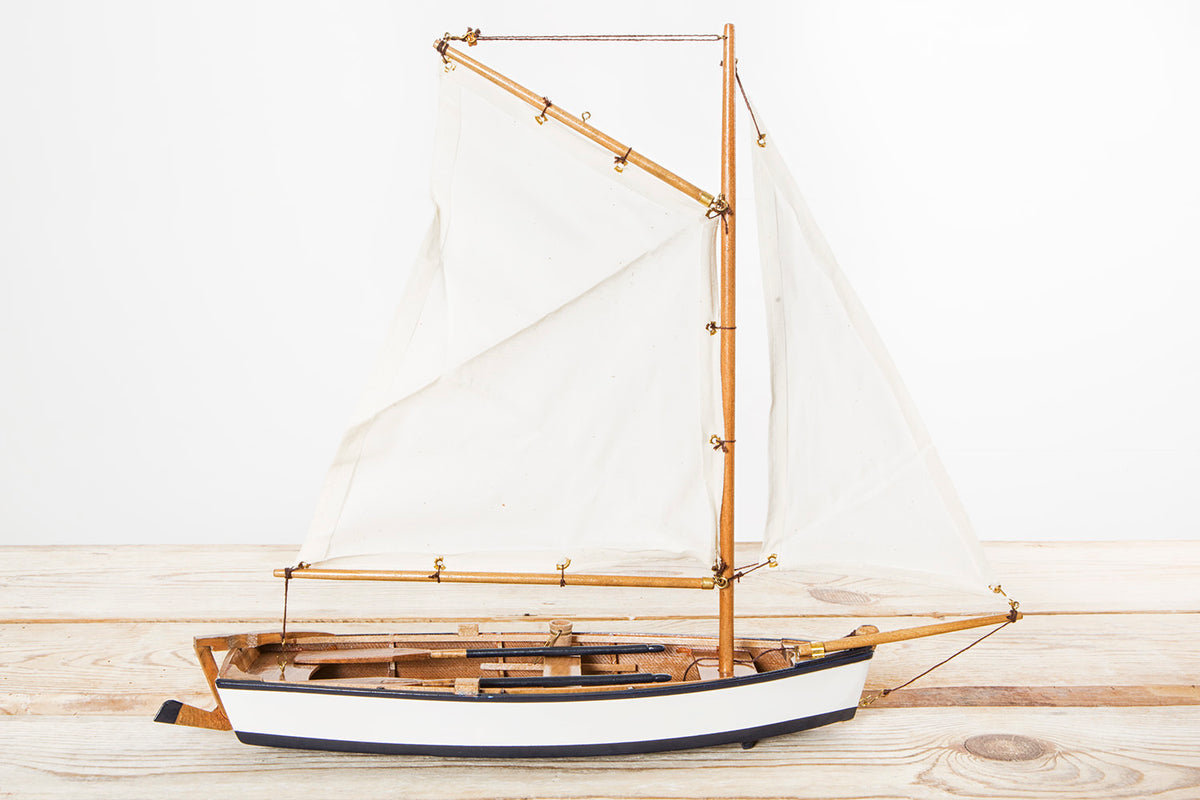 Fischerboot Deko Modell 45cm