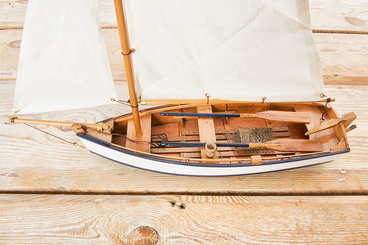 Fischerboot Deko Modell 45cm