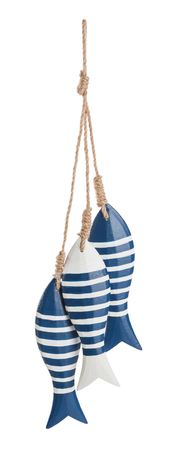 Fische blau weiß gestreift